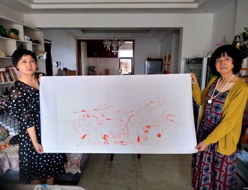 New painting of Kunming elder martial brother Yang